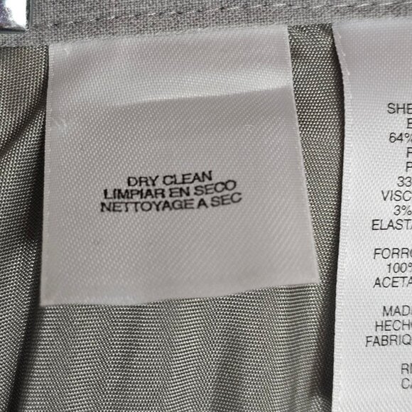 AK Wms12 Skirt Knee Len Pleat Stretch Whimsigoth Grunge Business Dark Academia - Picture 3 of 11